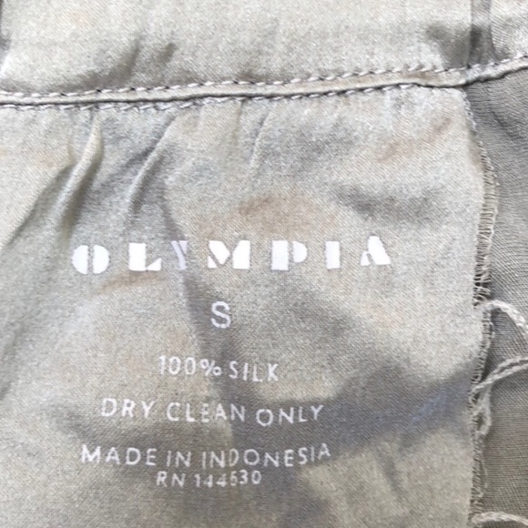 Olympia Silk Pants - Picture 3 of 4